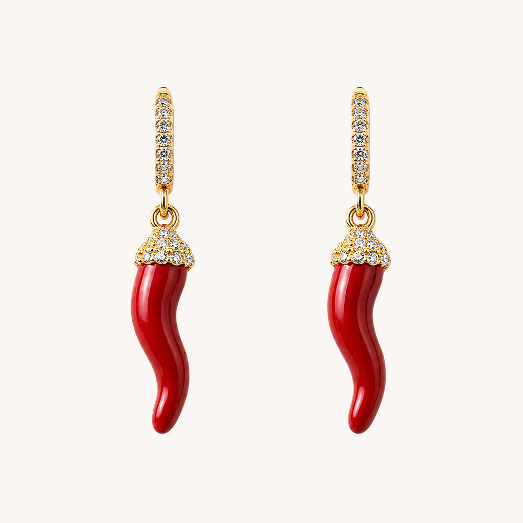 Orecchini Peperoncino Fortuna