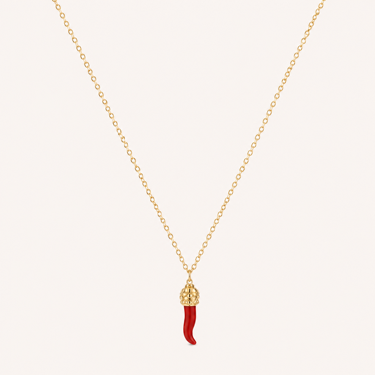 Lucky Horn Necklace
