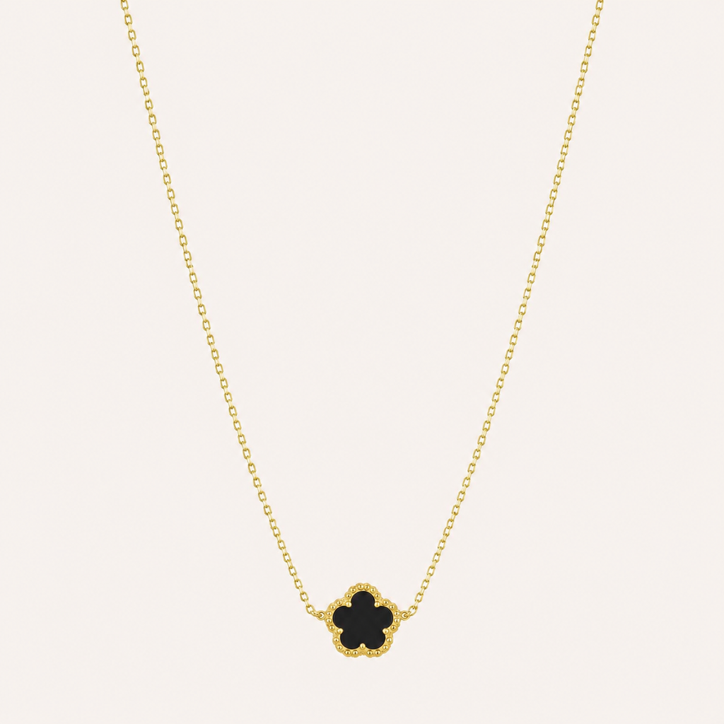 Collana Flora Nero