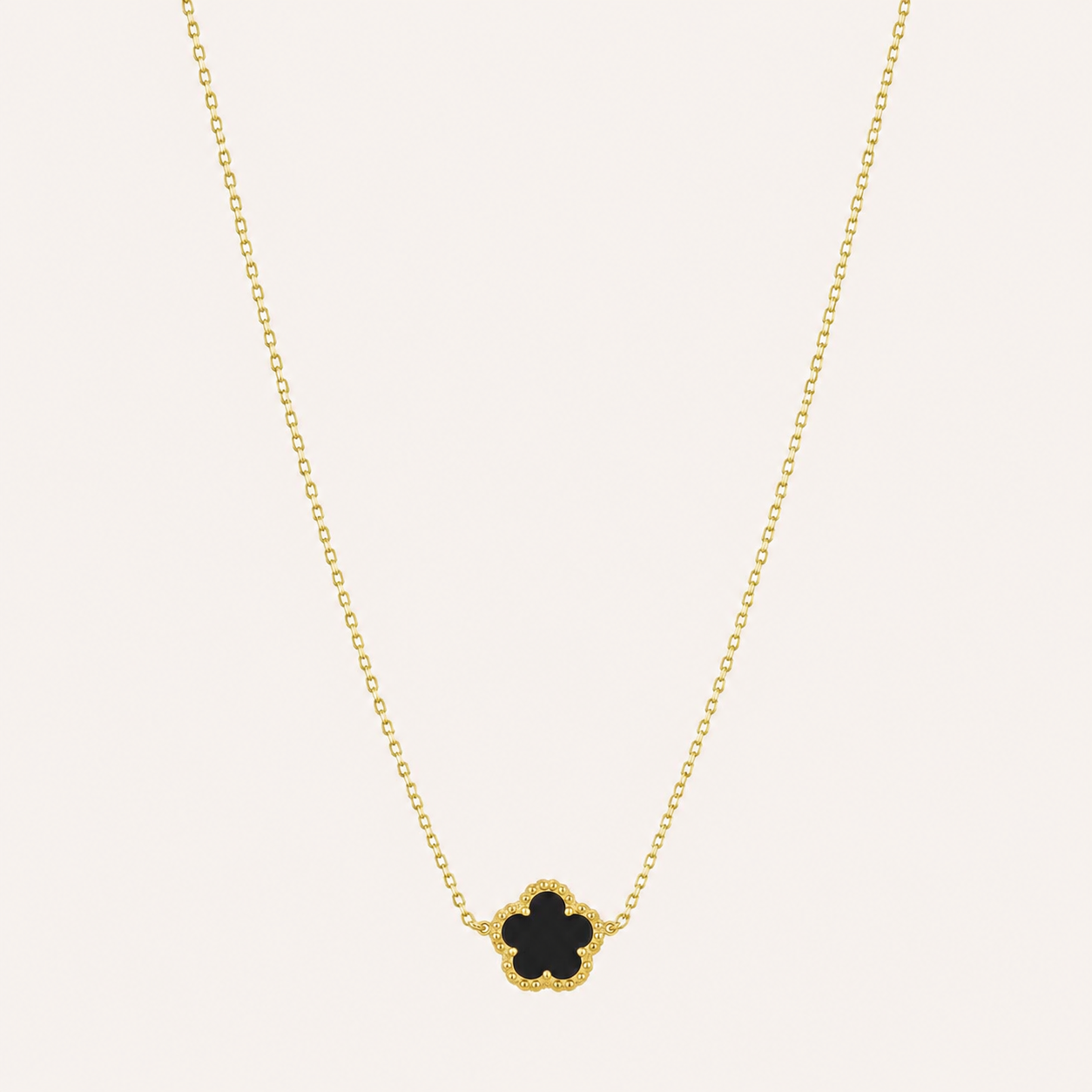 Collana Flora Nero