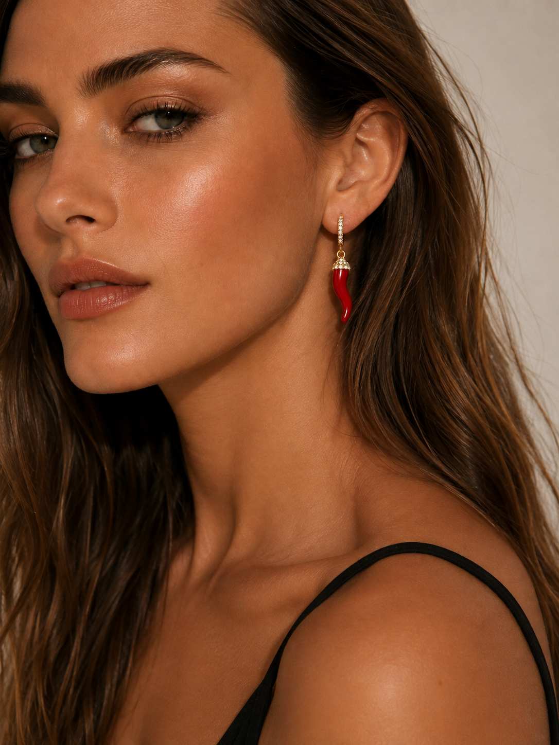 Chili Pepper Lucky Earrings