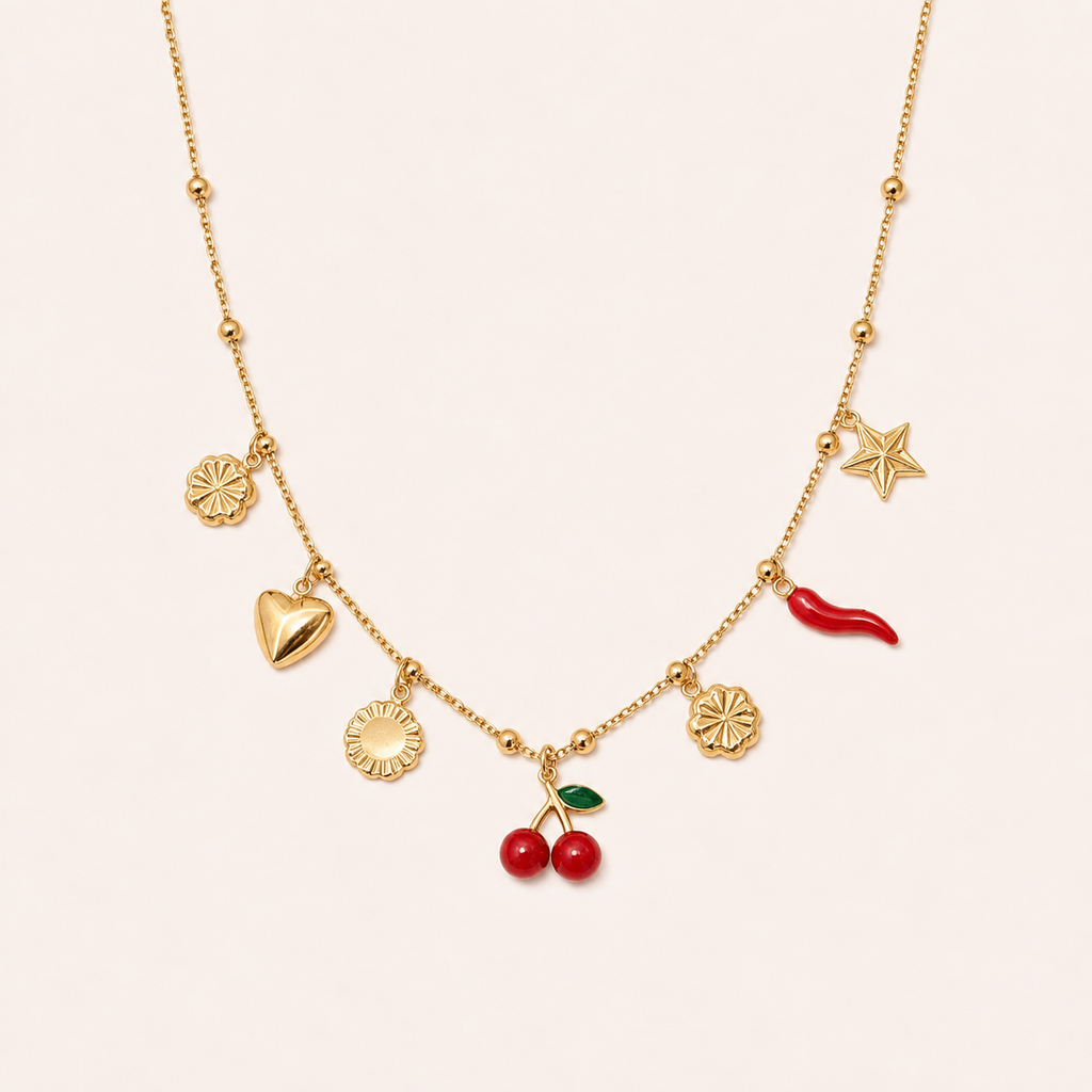 Cherry necklaces