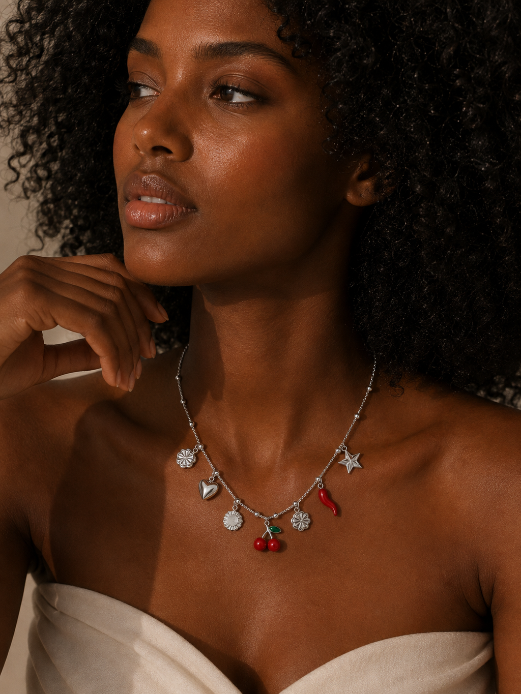 Cherry necklaces