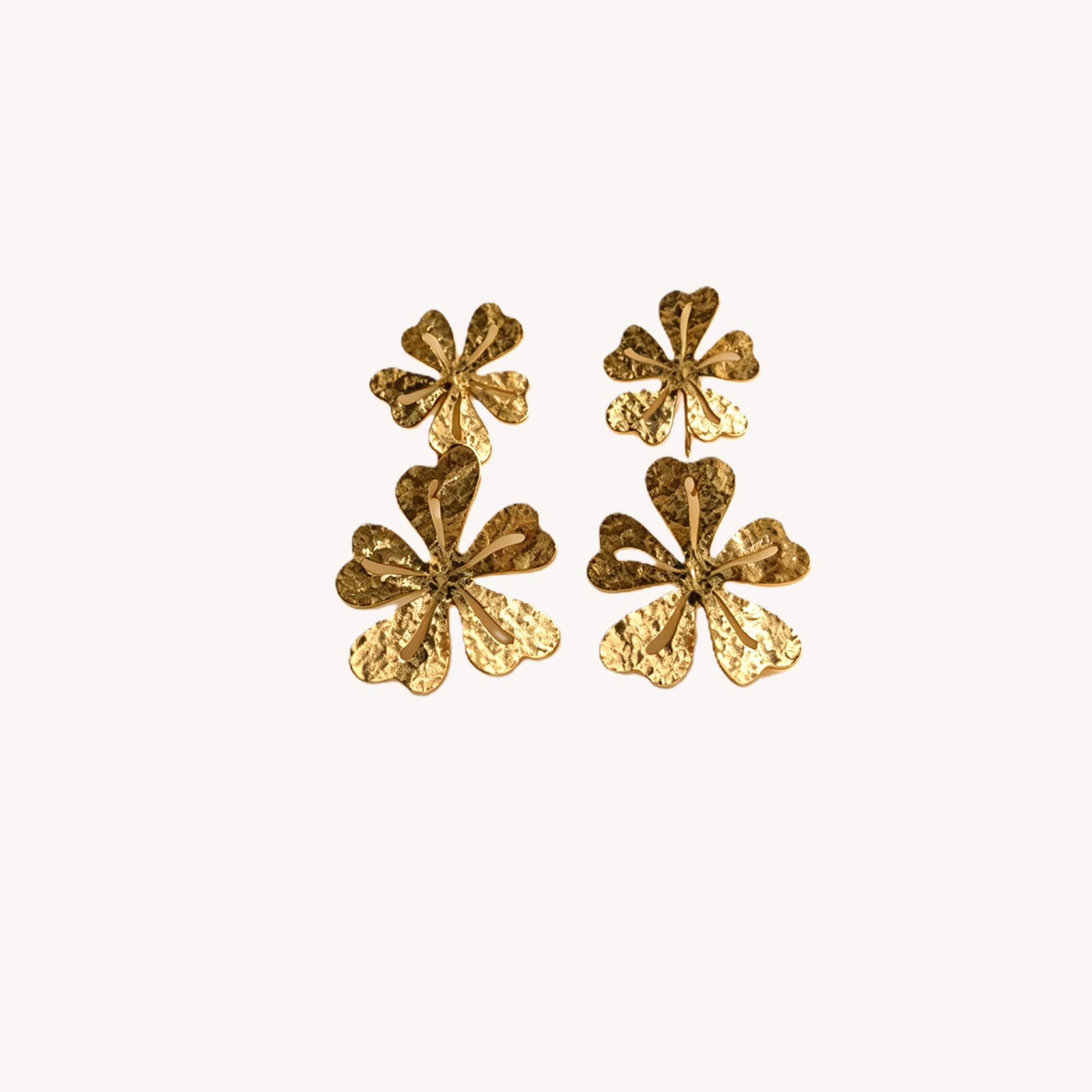 Orecchini Fiore Dorato