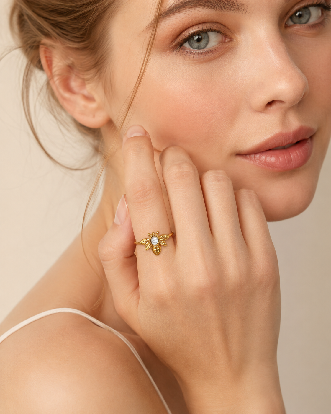 Anello Ape Dorata