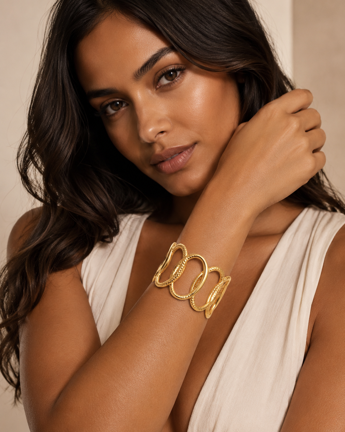 Bracciale rigido Cerchi d’Oro