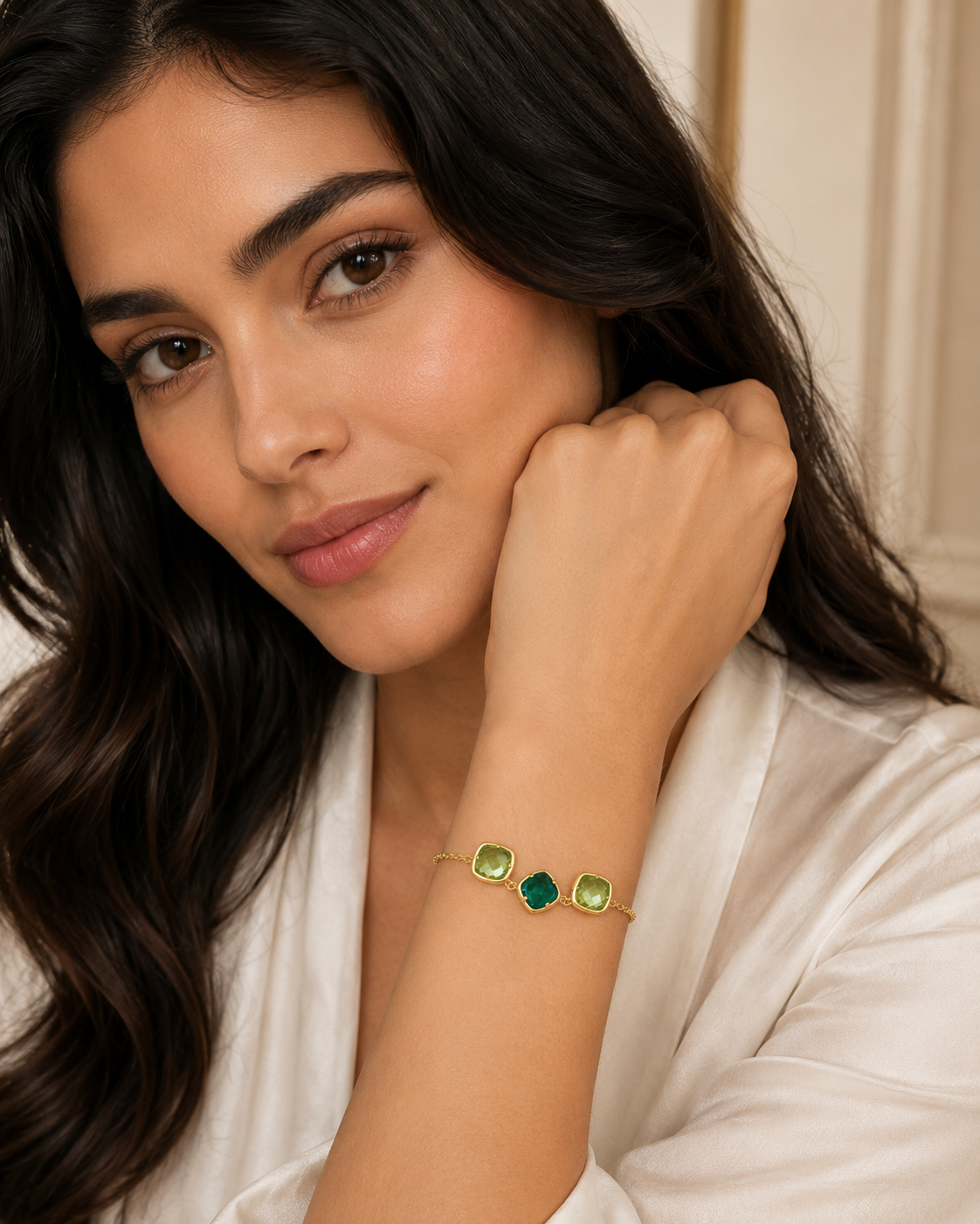 Bracciale Tre Gemme