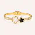 Bracciale rigido Duetto di Eleganza