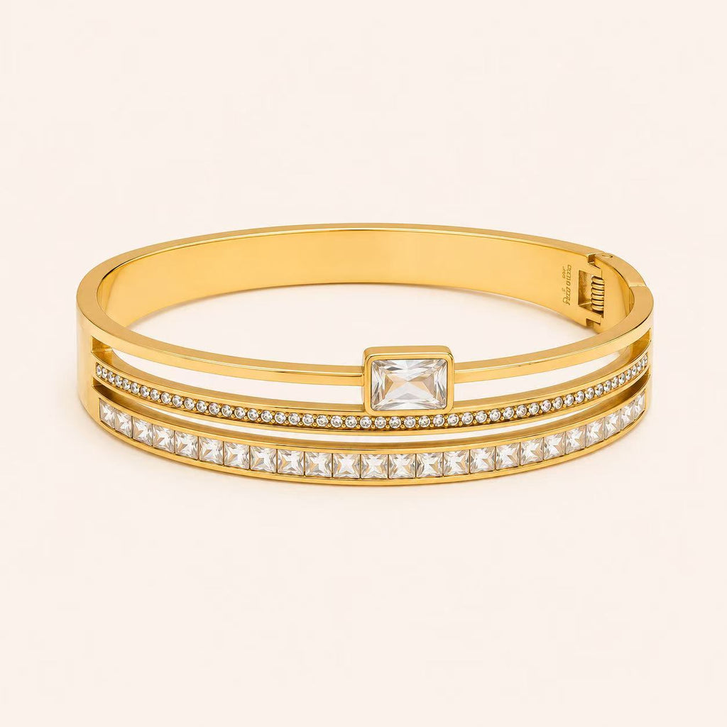Bracciale rigido Cristallo d’Oro